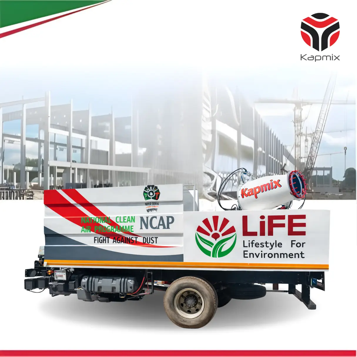 truck Mounted Dust Control Machine